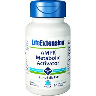 LIFE EXTENSION AMPK鈣質補充錠, 30顆, 1罐