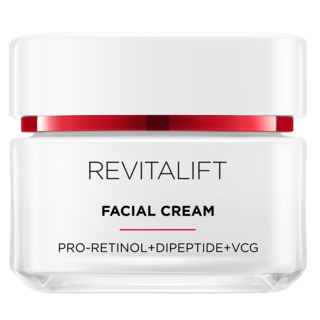 巴黎萊雅活力緊緻抗皺修護乳霜，Pro-Retinol緊緻肌膚，改善乾燥粗糙，重現年輕光彩, 50ml, 1瓶