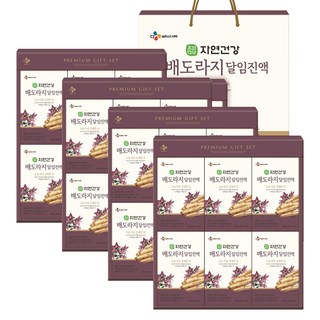 CJ 자연건강 배도라지 50mlX24입X4개명절선물세트설날선물세트, 4세트, 1.2L