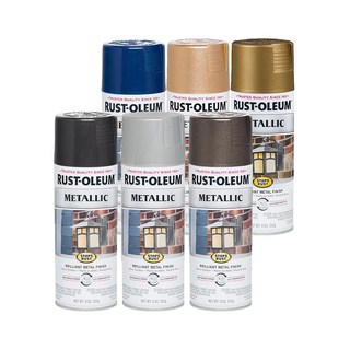 RUST-OLEUM 樂立恩 經典金屬噴漆 312克裝 室內外可用, ★312公克裝★消光鎳(先 問庫存), 1個