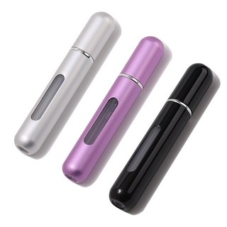 올라이프지 휴대용 향수 리필 공병 소분용기 펌핑 스프레이 3종, 3개, 무광A