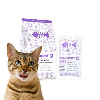 본아페티 고양이 건식 사료 반려묘 참치 오리고기 1KG, 다이어트(체중감소), 6개