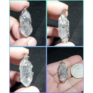 水晶閃靈鑽原礦隨型吊墜項鍊 獨特設計展現個人風格
