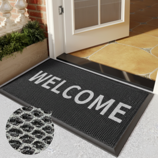 리브론 출입구 현관 벌집매트 발판, 50X80 고딕체, 1개