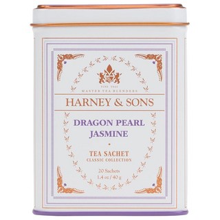 Harney & Sons 드래곤펄 자스민차 20개입(1팩), 40g, 20개, 1개