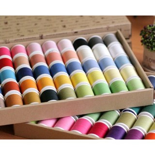 고급재봉사]60수3합(블루&블랙)-10color CB9, 95.검정, 1개