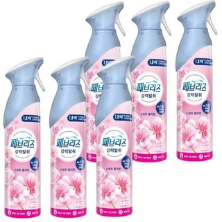 다우니 페브리즈 에어 공기탈취제 165g 향x6개, 6개