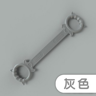 拉力帶 拉力繩 8字拉力繩 彈力繩 拉力器 彈力帶 瑜珈繩 瑜珈帶 健身拉力繩 30磅升級加厚, 灰色, 1個