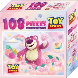 肚量書店 熊抱哥108片拼圖(C)QFP27C，正版授權台灣製造，親子互動益智玩具, 1個