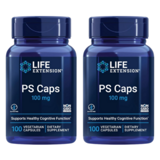 라이프익스텐션 포스파티딜세린 PS Caps 100mg, 2개