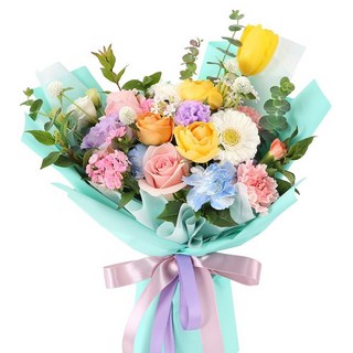 99플라워 2시간 전국 꽃배달서비스 꽃바구니 꽃상자 꽃다발 생화 장미 생일 화분 꽃 선물, 1개