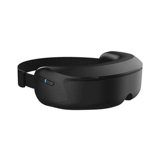 Six Steam蒸壓護眼罩，SPA級蒸汽霧化，擬真氣囊按摩，三種按摩模式，舒緩眼部疲勞，恆溫熱敷, 黑色, 【RES】Six Steam 蒸壓護眼罩