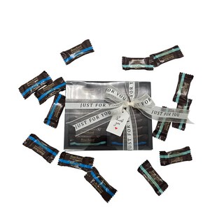 에이치케이마켓 프리미엄 초콜릿 선물세트 수능 크리스마스 발렌타인 화이트데이 선물, 1박스, 부샤드 씨솔트&밀크 초콜릿