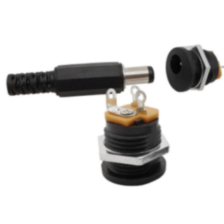 DC전원 소켓 5.5x2.1mm 플러그 커넥터 단자 전원잭 변환잭 충전잭 충전소켓, 없음, 1개