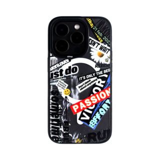 run 맥세이프케이스 아이폰 투명 디자인 케이스 이미지