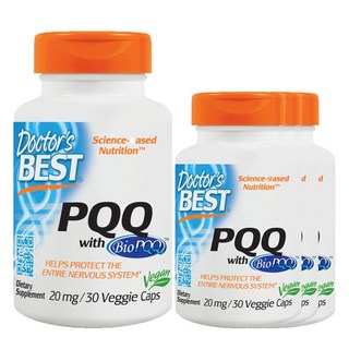 Doctor's BEST PQQ保健植物膠囊, 30顆, 4罐