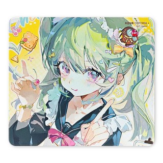 X-raypad 아쿠아컨트롤플러스 Mint 에디션 하이브리드 게이밍 마우스패드, 아컨플Mint-Yellow 360 300, 1개