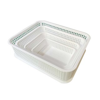 미니바구니 다용도바스켓 초등학생 사물함 책상서랍 수납 정리함 국내생산, 화이트바구니2.5호, 1개, 화이트