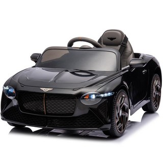 어린이 전기 자동차 원격제어 유모차 겸용 장난감, 1개, 독점에디션블랙 4륜 스윙+탈착식