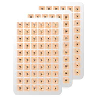 하루테라피 혈자리 귀 지압 패치 경락 붙이는 지압 이침 귀침 600매, 내츄럴, 1개