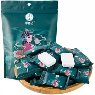 壓縮毛巾洗臉巾 國潮加大壓縮毛巾一次性洗紙巾全棉便攜式獨立包裝毛巾浴巾潔面巾, 1個, 國風加厚版潔面巾,加厚版國風2包裝【40顆】