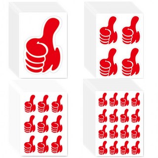 엄지척 넘버원 칭찬 스티커, S15291 특대형 36PCS, 1세트