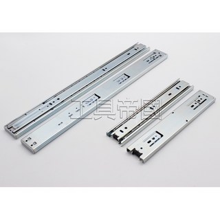 king slide 緩衝滑軌 三截式 25-70cm, 1個, 45cm(限宅配) 3M52G-45