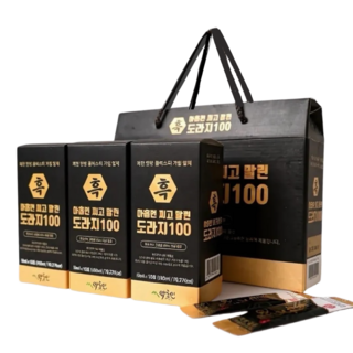 배즙을 넣지않은 아홉번 찌고말린 도라지진액 스틱10ml 30포, 100ml, 3개