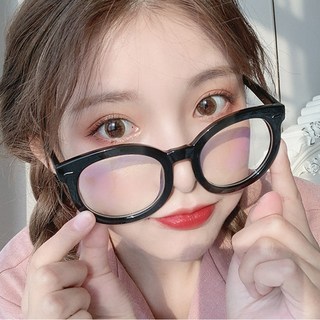동글이 블루라이트 차단 안경 뿔테 편광 렌즈 자외선 전자파 시력보호