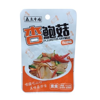 鱻魚市場 杏鮑菇 香辣味, 10個, 16g