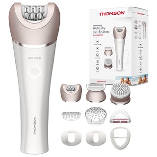 프랑스 톰슨 8in1 셀프 파워 왁싱 프로페셔널 IPX7 방수 전동 바디트리머 모근제모기 TMS-EP301IVUT