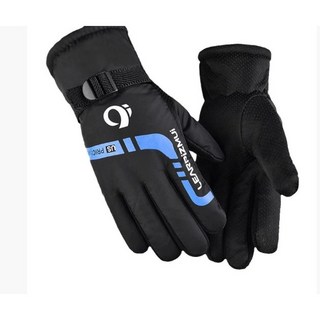 機車防風防寒防水保暖手套 防滑耐磨摩托車騎士手套, 隨機出貨