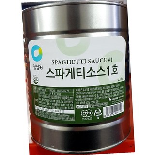 대상 스파게티 소스 3.1kg 6개 이탈리아