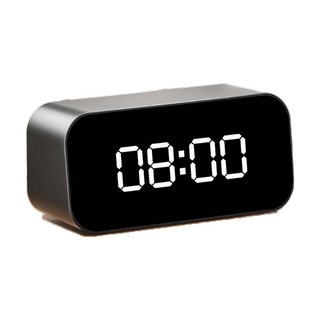 寶力數位建國總店 I10 電子鐘 超強紅外夜視 移動偵測 遠端觀看 斷電可錄 偽裝攝影 密錄器 針孔錄影機 秘錄器, 1個, 不含卡