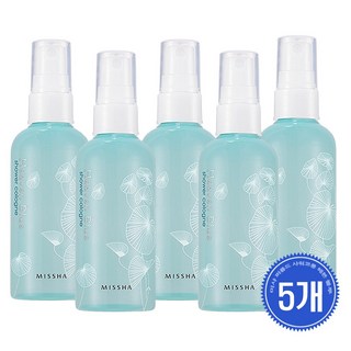 미샤 퍼퓸드 샤워코롱 헤븐 블루 105ml 5개/바디미스트/퍼퓸/향기나는 샤워코롱, 5개
