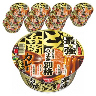 NISSIN 日清 咚兵衛勁道咖哩烏龍麵, 12入