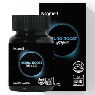 엔썸잇 뉴로부스트 도파민 집중력 L도파, 1개, 60정