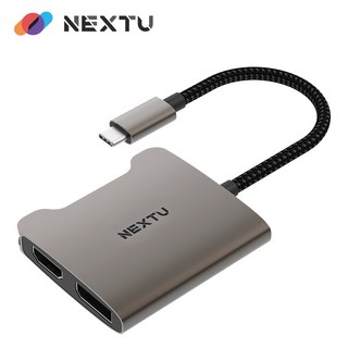 넥스트유 NEXT-2273TCH-4K Type C to HDMI + DP, 2273TCH-4K (1년 A/S무상), 1개