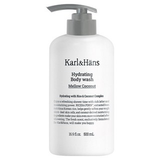 칼앤한스 하이드레이팅 바디워시 멜로우 코코넛, 500ml, 1개