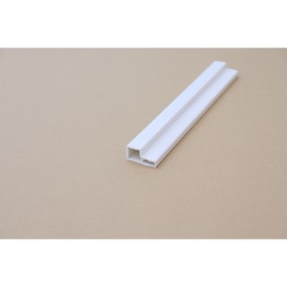 pvc천정몰딩/마이너스몰딩/계단몰딩 (10개 / 1묶음), 25 X 12T X 2400mm (10개)