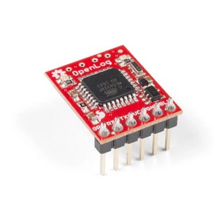 【台灣物聯科技】 SparkFun OpenLog 資料紀錄器 最高支援到 64G 記憶卡 已焊排針 美國製, 1個, 打統編請備註(含稅)