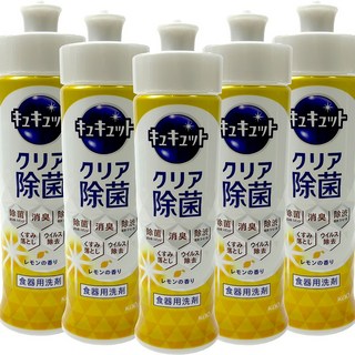 Kao花王 珂珂透 洗碗精 220ml 檸檬香, 5個