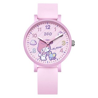 ZGOx三麗鷗美樂蒂學生手錶 防水夜光兒童卡通石英錶