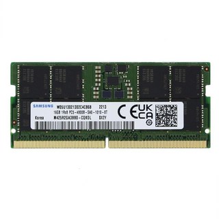 [빠른배송] Sam Original 16GB (1x16GB) DDR5 4800MHz PC5-38400 SODIMM 1Rx8 CL40 1.1v 노트북 노트북 RAM 메모리 모듈, [빠른배송] Sam Original 16GB (1x16