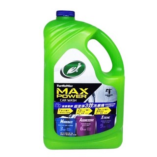 美國龜牌Turtle Wax 超潔淨3效洗車精 全車色適用 T597, 2.95L, 1瓶