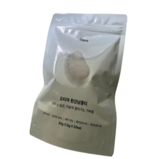 오티아 흰강낭콩티 롱티백 카페인zero 비타민c1포증정, 20개, 1.5g