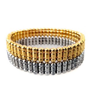 네오디뮴 건강팔찌(실버) 희토류자석 초강력자석, 실버, 1개