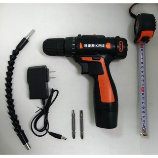 12V 雙速充電電鑽 附紙盒 支援正反轉, 1個, 科麥斯12V雙速_雙電池紙盒