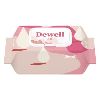 듀웰 모이스처 저자극 엠보싱 초순수 노워시 클렌징 티슈 60매, 1개, 60매입