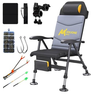 낚시의자 유럽식 낚시의자 들낚시 접의자, 그레이